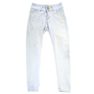 Kalowa Premium Collection Junior Size 5 Skinny Jeans Light Wash High Waist